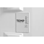 ⁦ثلاجة ميديا ​​411 لتر برو ستيل رف خارجي فضي - MDRT580MTN46⁩ - الصورة ⁦7⁩