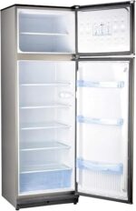 ⁦ثلاجة 14 قدم بخاصية اذابة الثلج ديفروست بتصميم بابين من سيلتال - لون فضي , عدد 1⁩ - الصورة ⁦2⁩