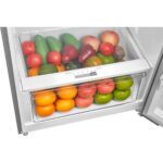 ⁦ثلاجة ميديا ​​411 لتر برو ستيل رف خارجي فضي - MDRT580MTN46⁩ - الصورة ⁦5⁩