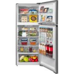 ⁦ثلاجة ميديا ​​411 لتر برو ستيل رف خارجي فضي - MDRT580MTN46⁩ - الصورة ⁦2⁩