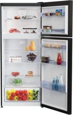 ⁦ثلاجة بخاصية اذابة الثلج RDNE430K12B من بيكو سعة 430 ليتر، اسود , عدد 1⁩ - الصورة ⁦2⁩