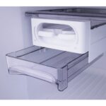 ⁦ثلاجه زانوسي370 لتر كريسبو نوفروست  - اسود⁩ - الصورة ⁦5⁩