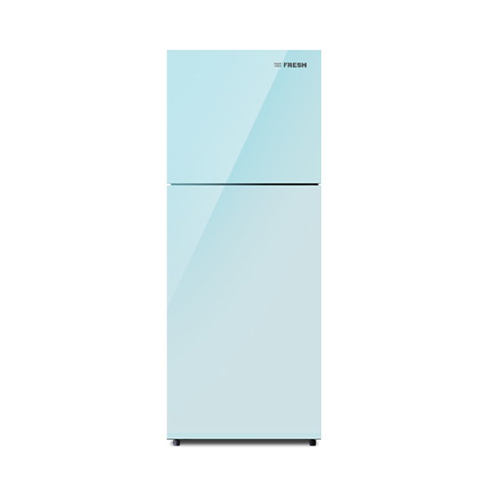 0048669_fresh-refrigerator-471-liters-digital-glass-baby-blue-fnt-mr580yglb_550 ثلاجة نوفروست فريش، 471 لتر - ازرق فاتح، FNT-MR580YGLB - الصورة 1