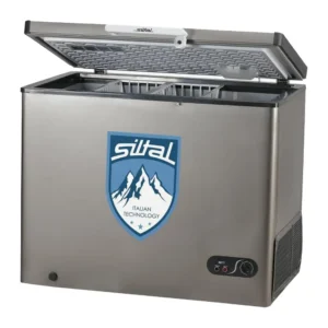 ديب فريزر افقى سيلتال، 350 لتر، CF350 - فضى