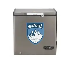 ديب فريزر افقي سيلتال ، سعة 270 لتر ، ديفروست ، فضي - CF270