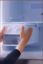 ⁦ثلاجة نوفروست فريش، 471 لتر - ازرق فاتح، FNT-MR580YGLB⁩ - الصورة ⁦3⁩