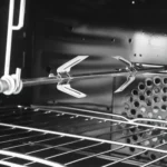 ⁦بوتاجاز غاز ماكس 11 يونيون اير، 5 شعلة، 60×80 سم، نصف أمان، C68SS-GC-447-FSO-M11-AL - اسود فضي⁩ - الصورة ⁦4⁩