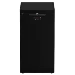 غسالة اطباق بيكو، 45 سم، 10 فرد، 5 برامج، انفرتر، شاشة ليد، BDFS15020B - اسود