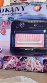 ⁦فرن هوائي SOKANY 18 لتر – أكثر من جهاز في جهاز واحد!⁩ - الصورة ⁦2⁩