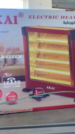 ⁦AKAI دفاية اكاي ٤ شمعه كهربائية 4 شمعات 2200 وات زر أمان⁩ - الصورة ⁦3⁩